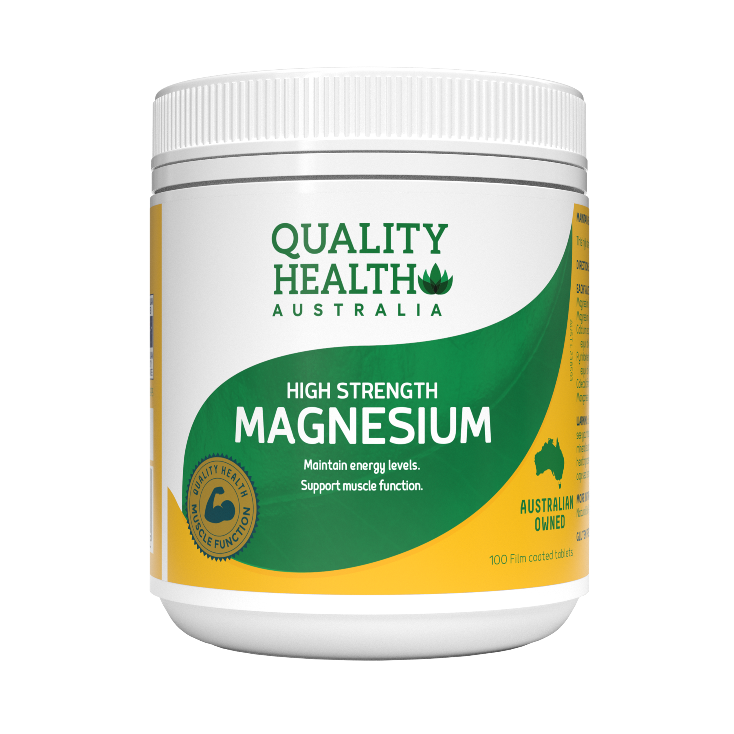Quality Health Australia High Strength Magnesium 100s