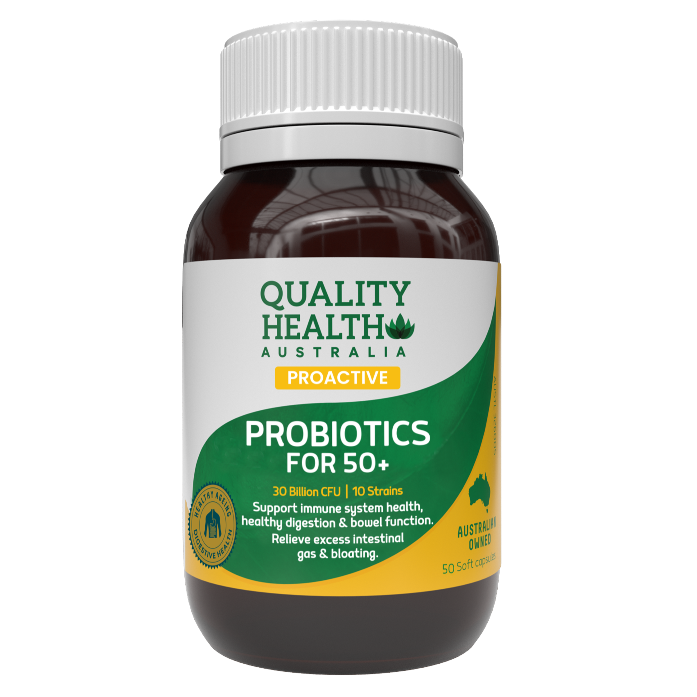 QUALITY HEALTH PROACTIVE PROBIOTICS 50+ 50s